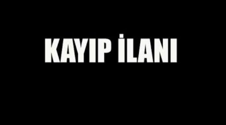 KAYIP İLANI